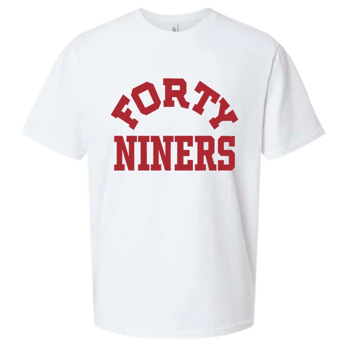 Forty Niners Sueded Cloud Jersey T-Shirt