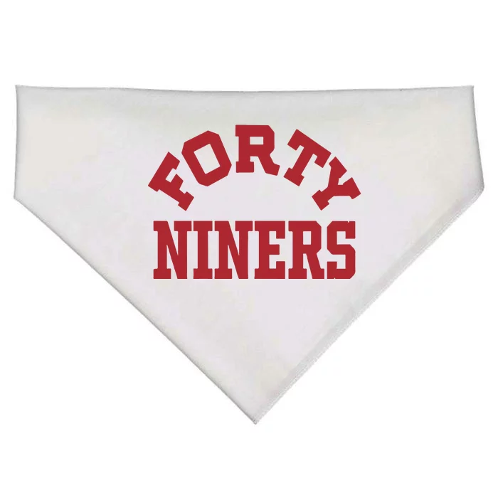 Forty Niners USA-Made Doggie Bandana