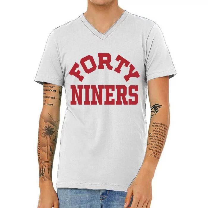 Forty Niners V-Neck T-Shirt