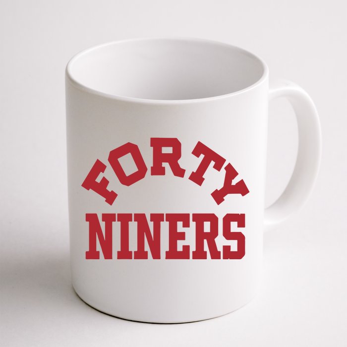 Forty Niners Front & Back Coffee Mug