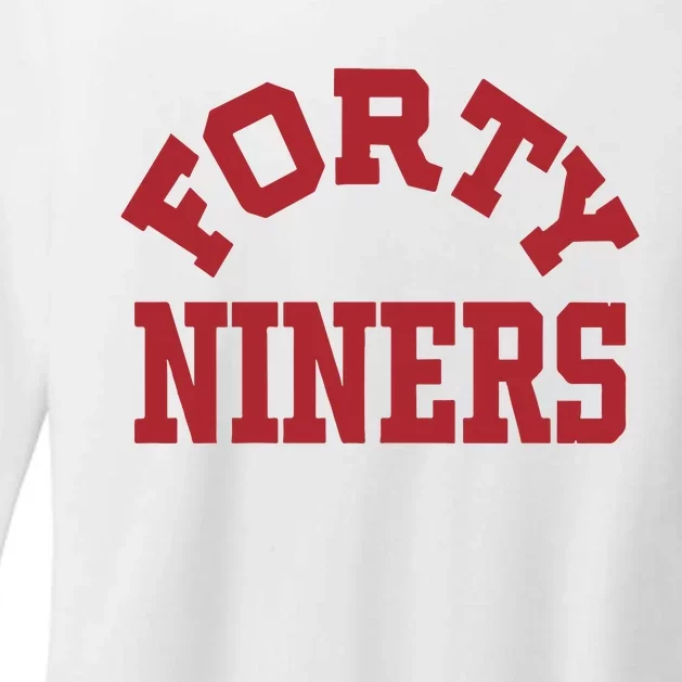 Forty Niners Womens CVC Long Sleeve Shirt