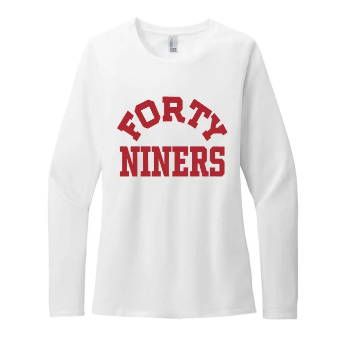 Forty Niners Womens CVC Long Sleeve Shirt