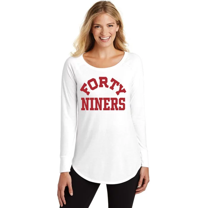 Forty Niners Women's Perfect Tri Tunic Long Sleeve Shirt