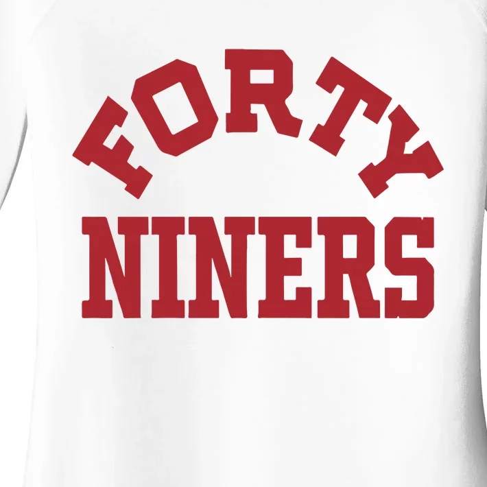 Forty Niners Women's Perfect Tri Tunic Long Sleeve Shirt