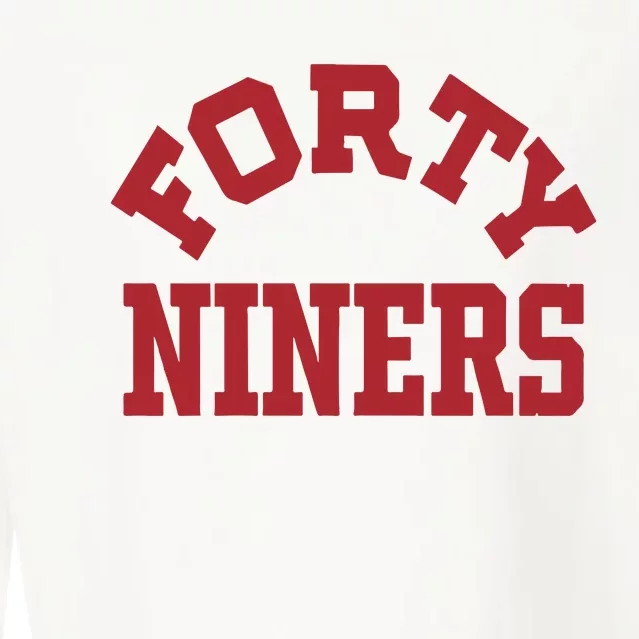 Forty Niners Cropped Pullover Crew