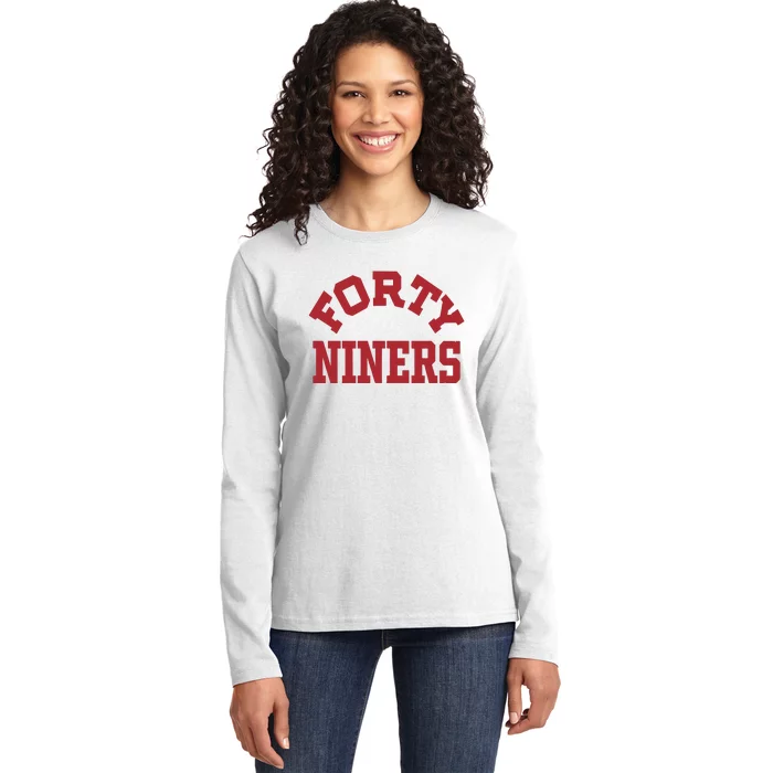 Forty Niners Ladies Long Sleeve Shirt