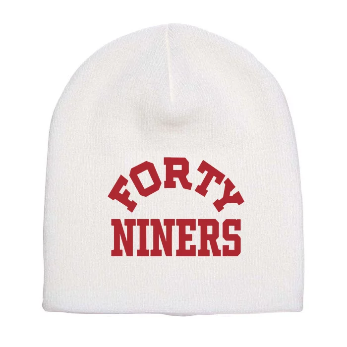 Forty Niners Short Acrylic Beanie