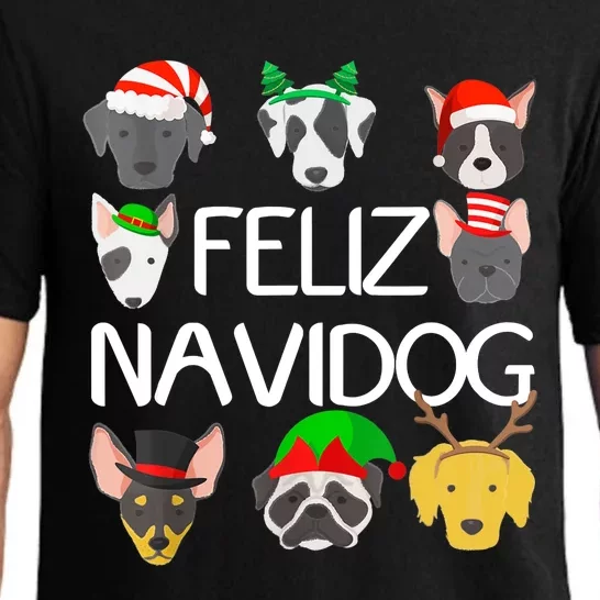 Feliz Navidog Feliz Navidad Christmas For Dog Lovers Pajama Set