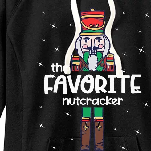 Favorite Nutcracker Family Matching Funny Pajama Women's Fleece Hoodie