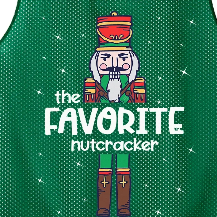 Favorite Nutcracker Family Matching Funny Pajama Mesh Reversible Basketball Jersey Tank