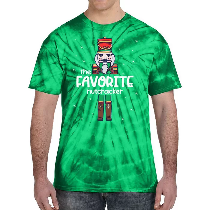 Favorite Nutcracker Family Matching Funny Pajama Tie-Dye T-Shirt