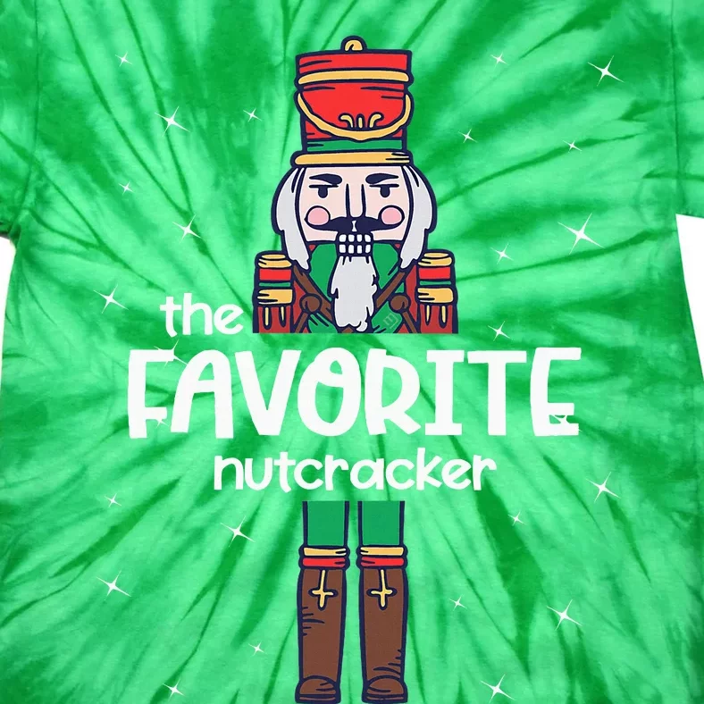 Favorite Nutcracker Family Matching Funny Pajama Tie-Dye T-Shirt