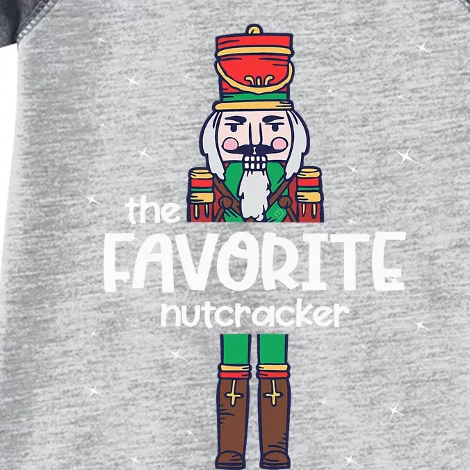 Favorite Nutcracker Family Matching Funny Pajama Infant Baby Jersey Bodysuit