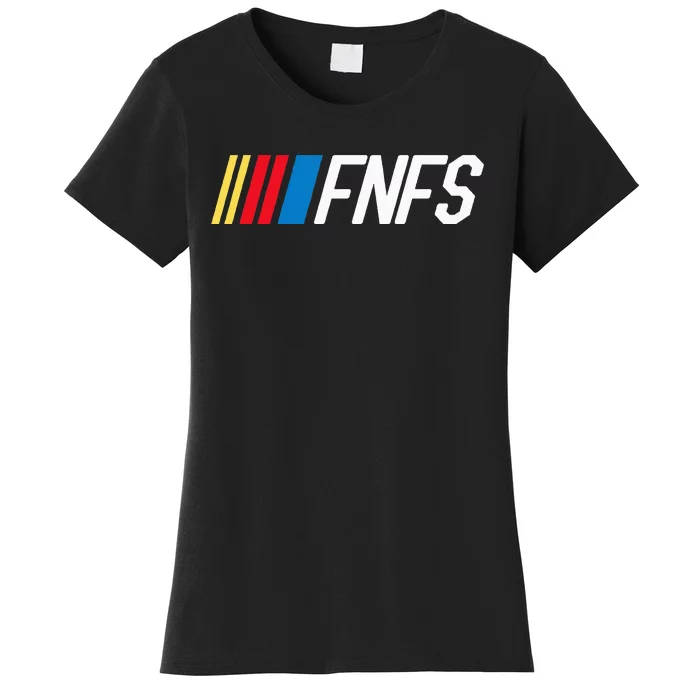 Fellas Need Fun Stories Funny Fnfs Party Women's T-Shirt