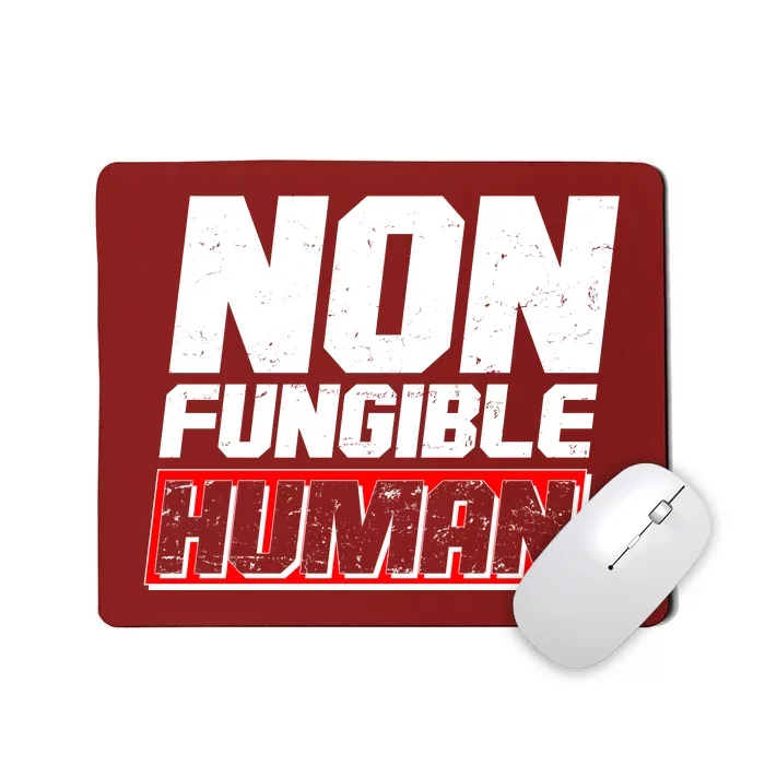 Funny Non Fungible Human NFT Mousepad