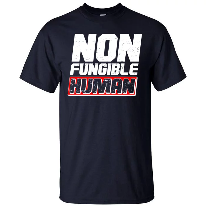 Funny Non Fungible Human NFT Tall T-Shirt