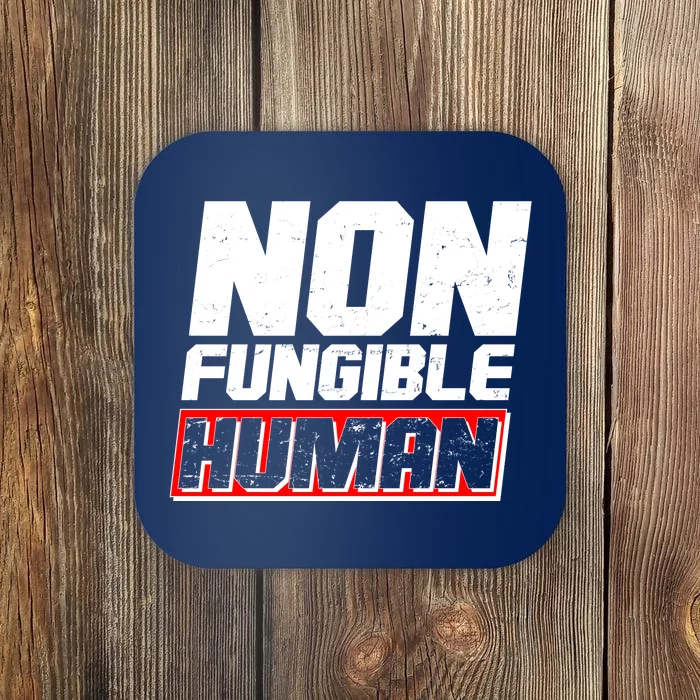 Funny Non Fungible Human NFT Coaster