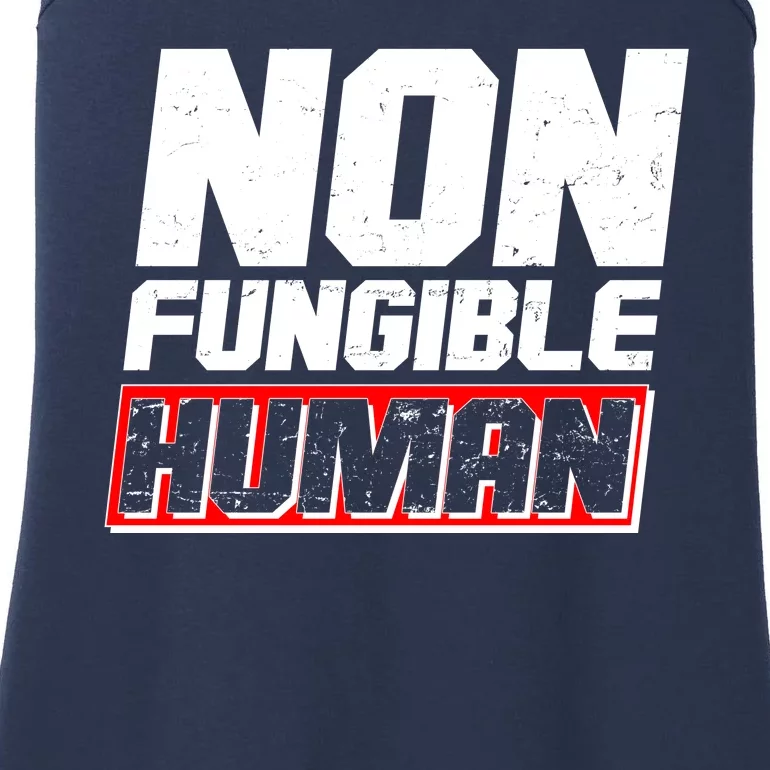 Funny Non Fungible Human NFT Ladies Essential Tank