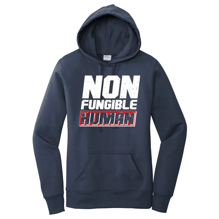 Funny Non Fungible Human NFT Women's Pullover Hoodie