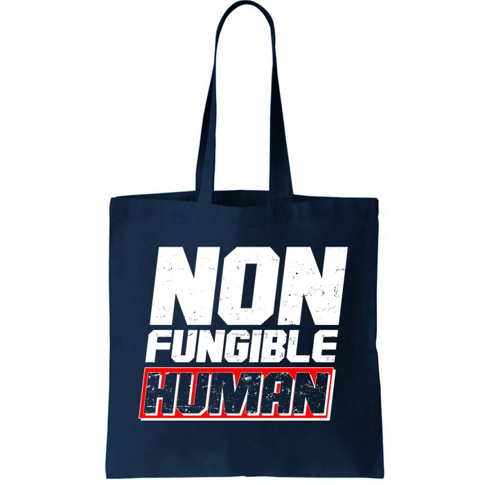 Funny Non Fungible Human NFT Tote Bag