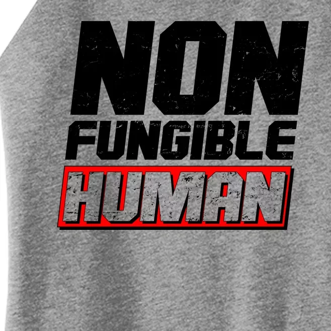 Funny Non Fungible Human NFT Women’s Perfect Tri Rocker Tank