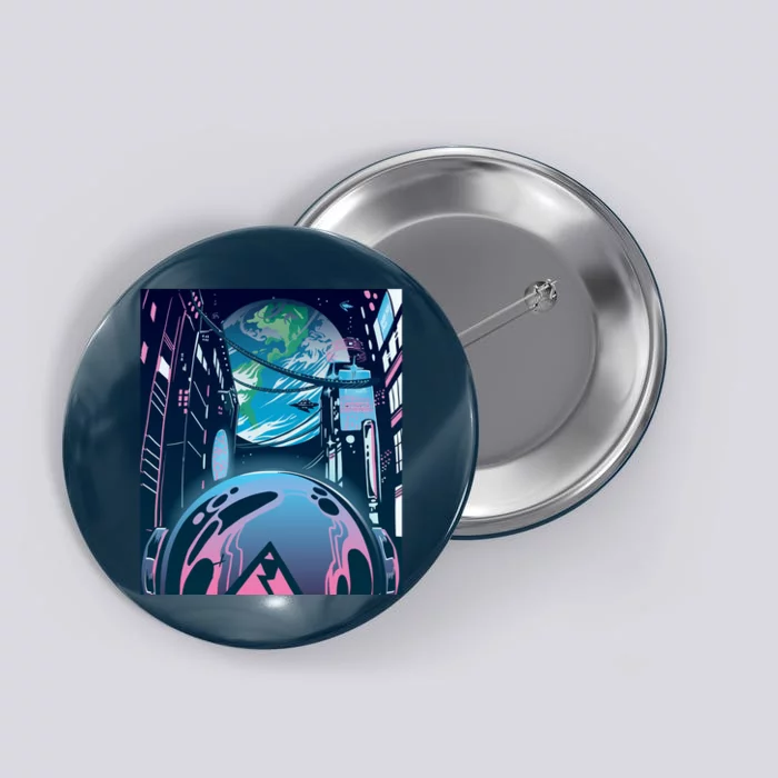 Futuristic Neon Future Button