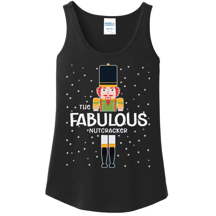 Fabulous Nutcracker Family Matching Funny Gift Pajama Ladies Essential Tank