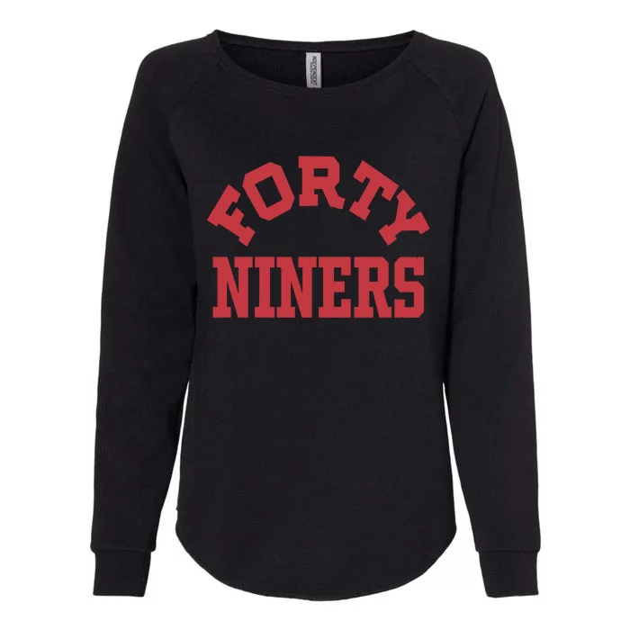 Forty Niners Womens California Wash Sweatshirt