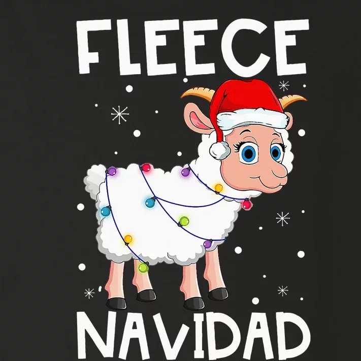 Fleece Navidad Funny Christmas Sheep Feliz Xmas Lights Toddler Long Sleeve Shirt