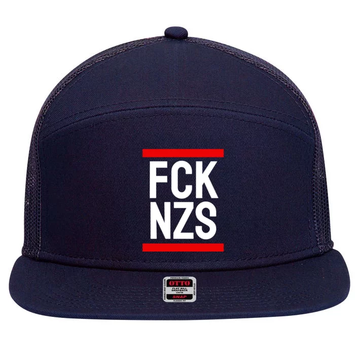 Fck Nzs 7 Panel Mesh Trucker Snapback Hat