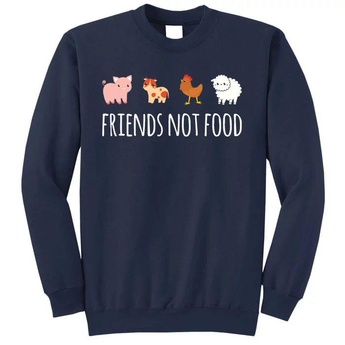 Friends Not Food Vegetarian Vegan Sweatshirt