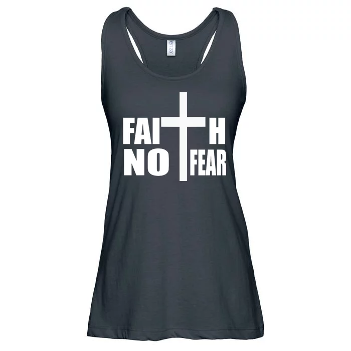 Faith Not Fear Ladies Essential Flowy Tank