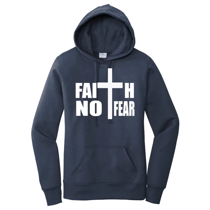 Faith Not Fear Women's Pullover Hoodie