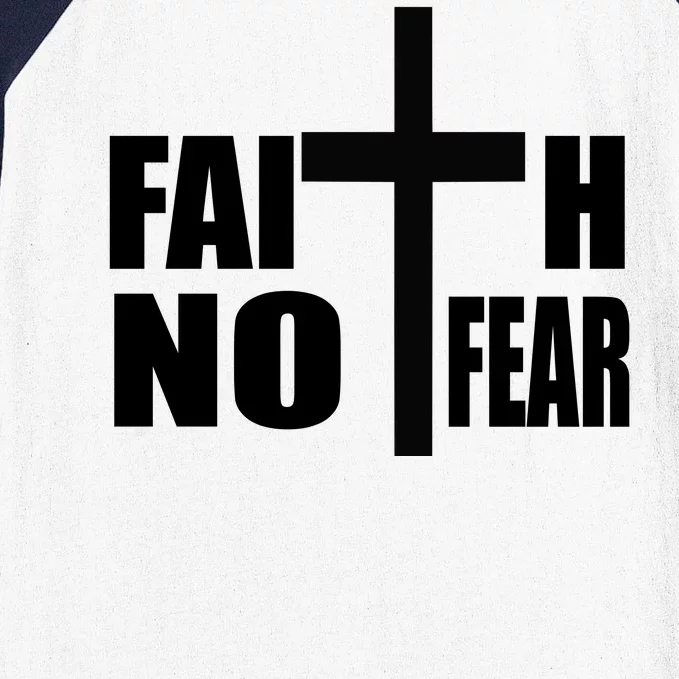 Faith Not Fear Baseball Sleeve Shirt