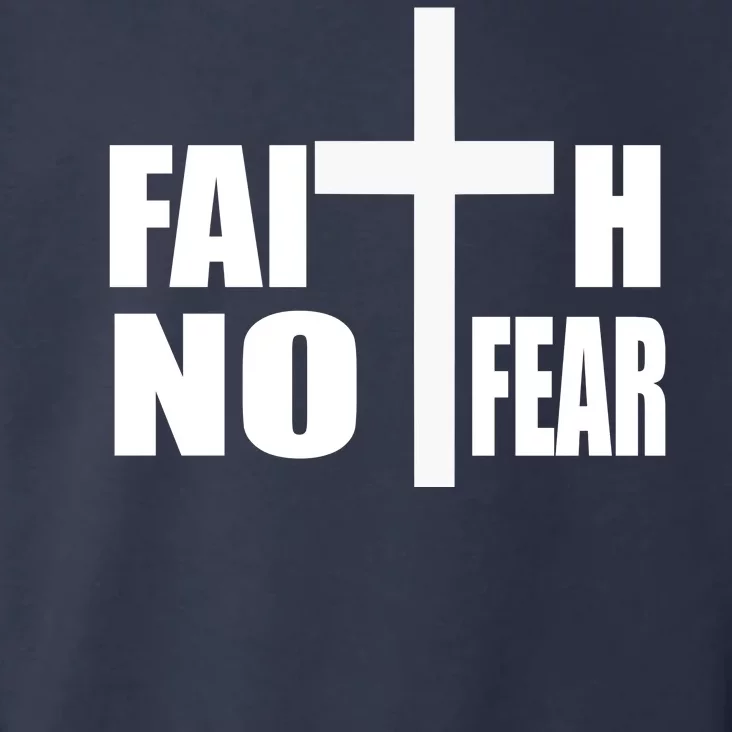 Faith Not Fear Toddler Hoodie