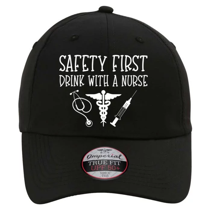 Funny Nurse Gift Safety First With A Nurse Rn Np Party Gift The Original Performance Cap