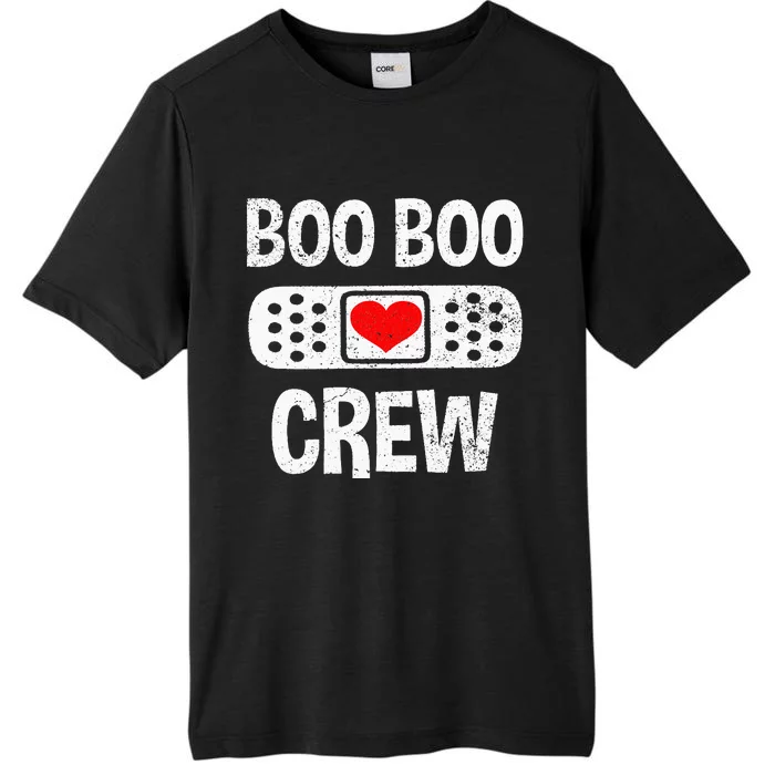 Funny Nurse Ghost Boo Crew Halloween Costume ChromaSoft Performance T-Shirt