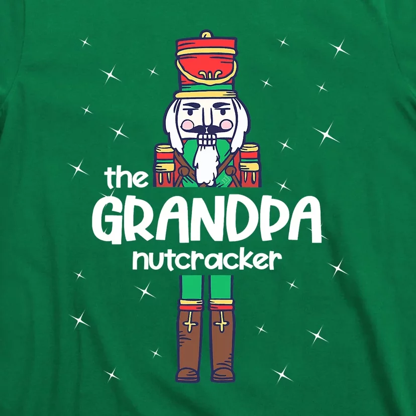 Funny Nutcracker Grandpa Love Ballet Dance Christmas T-Shirt