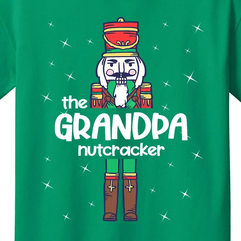 Funny Nutcracker Grandpa Love Ballet Dance Christmas Kids T-Shirt