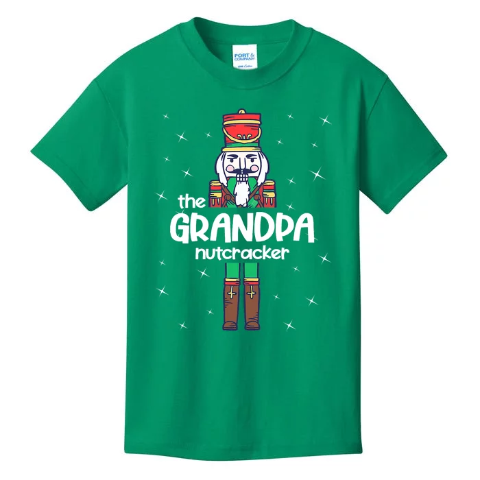 Funny Nutcracker Grandpa Love Ballet Dance Christmas Kids T-Shirt