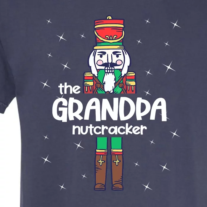 Funny Nutcracker Grandpa Love Ballet Dance Christmas Garment-Dyed Heavyweight T-Shirt