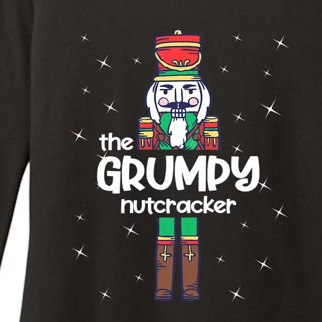 Funny Nutcracker Grumpy Love Ballet Dance Christmas Womens CVC Long Sleeve Shirt