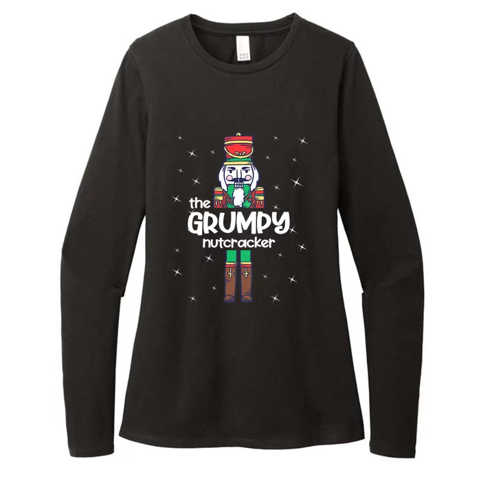 Funny Nutcracker Grumpy Love Ballet Dance Christmas Womens CVC Long Sleeve Shirt