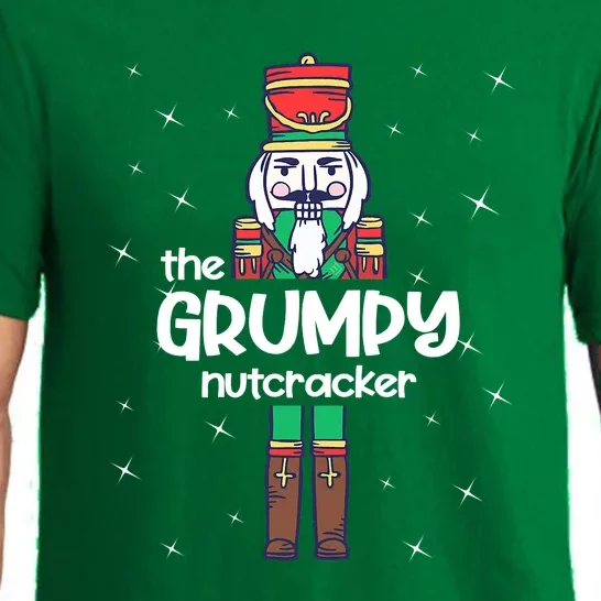 Funny Nutcracker Grumpy Love Ballet Dance Christmas Pajama Set