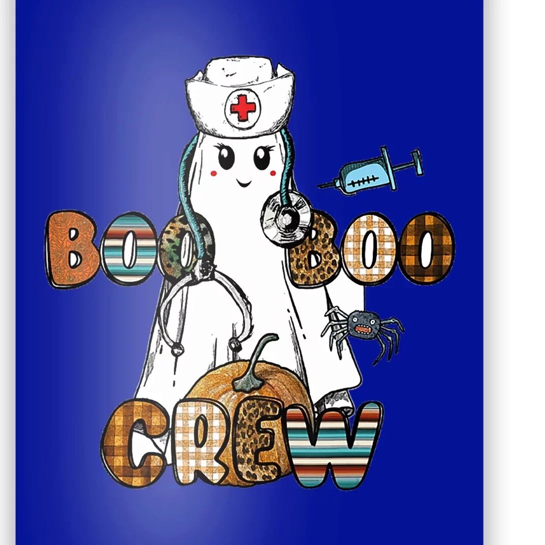 Funny Nurse Ghost Boo Scrub Western Halloween Spooky Season Meaningful Gift Poster