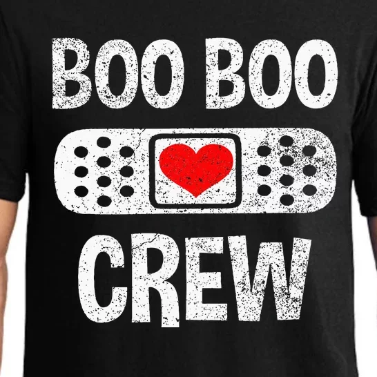 Funny Nurse Ghost Boo Crew Halloween Costume Girls Pajama Set