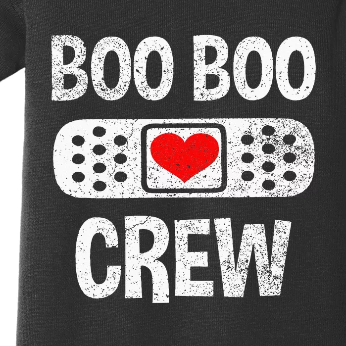 Funny Nurse Ghost Boo Crew Halloween Costume Girls Baby Bodysuit