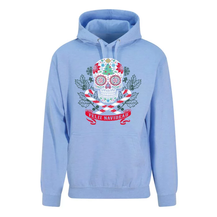 Feliz Navidad Holiday Season Christmas Xmas Mexican Unisex Surf Hoodie