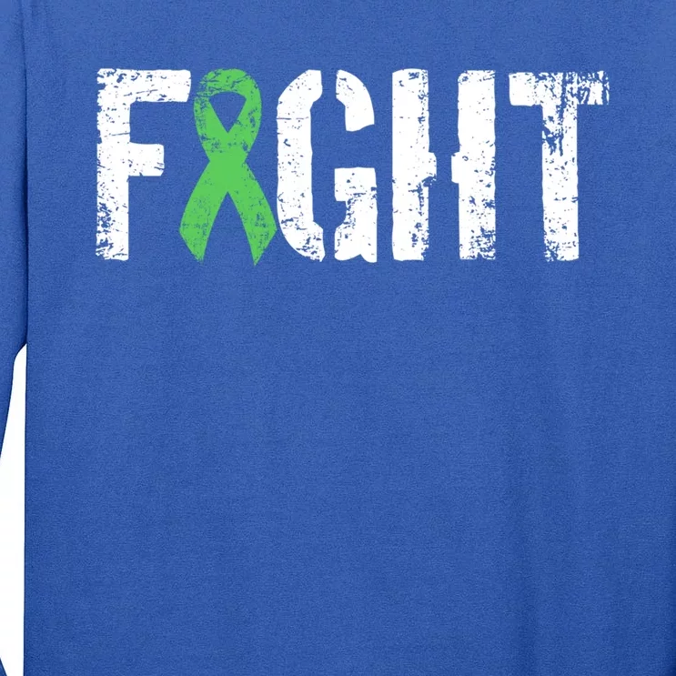 Fight Non Hodgkins Lymphoma Gift Military Style Awareness Great Gift Tall Long Sleeve T-Shirt