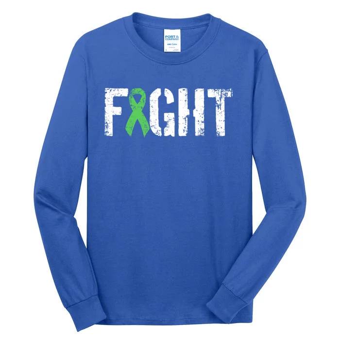 Fight Non Hodgkins Lymphoma Gift Military Style Awareness Great Gift Tall Long Sleeve T-Shirt